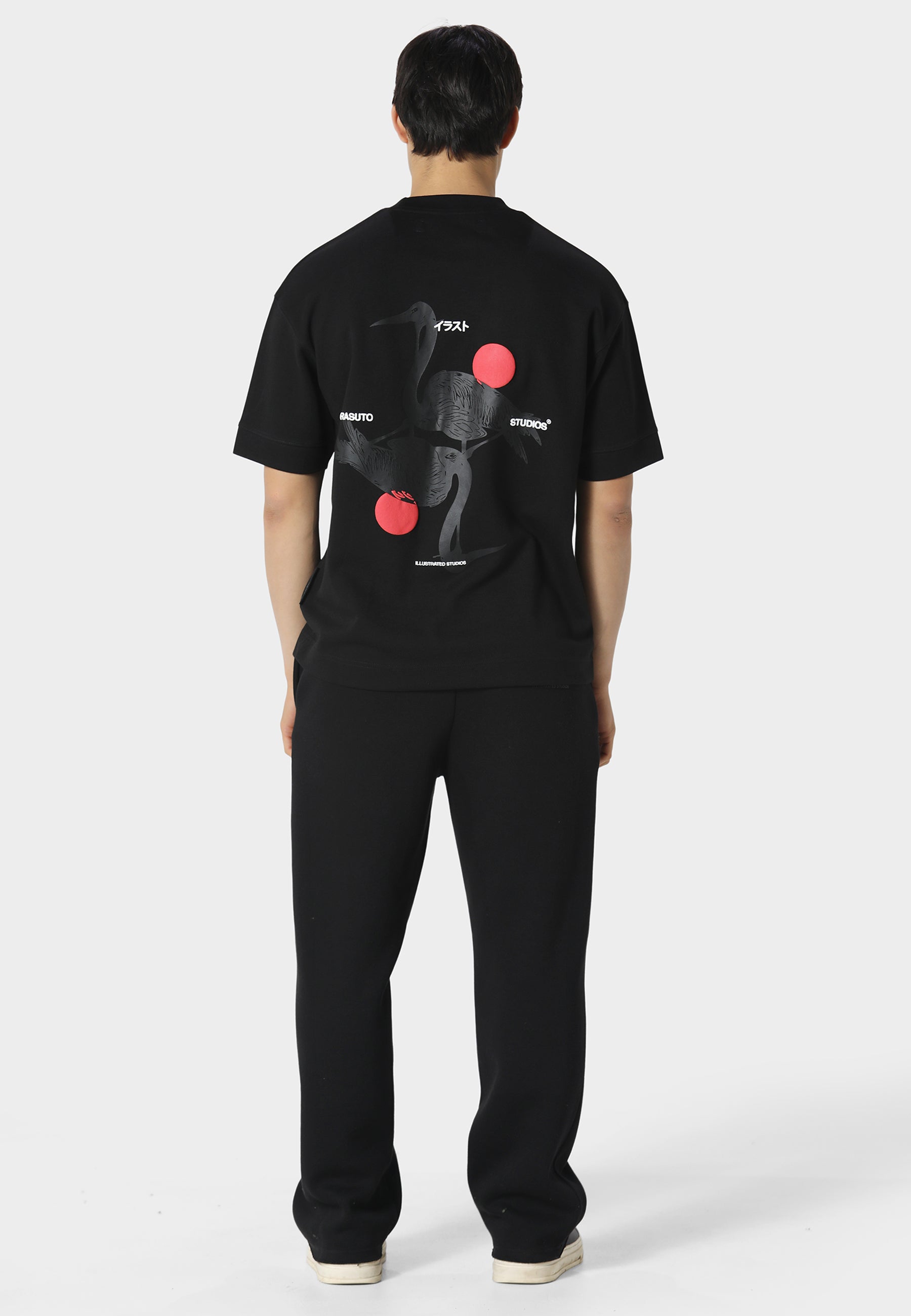 Irasuto Studios Krane Black T-Shirt